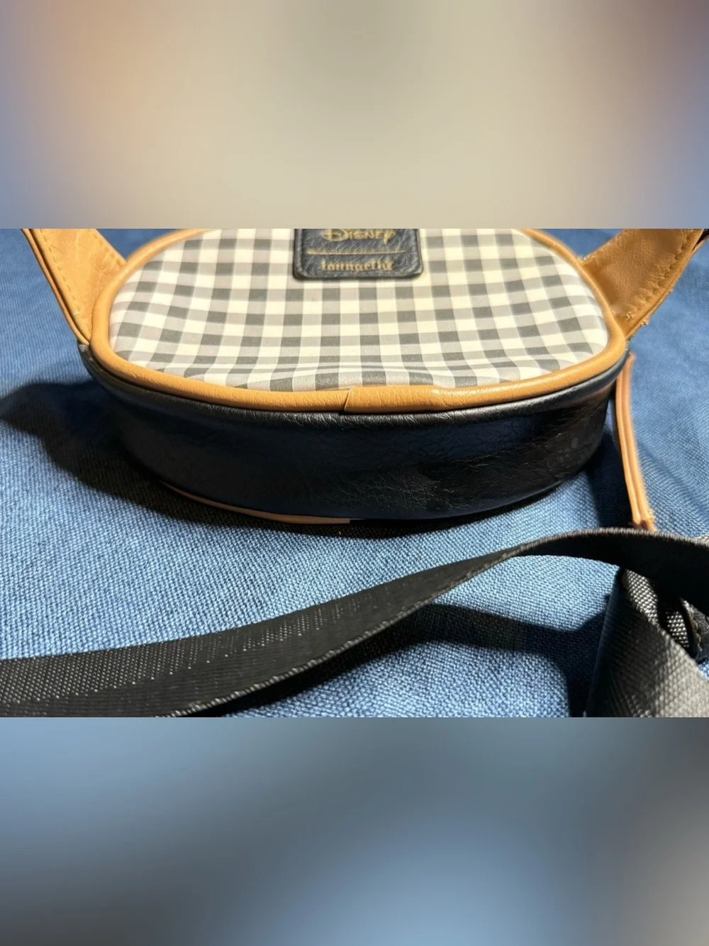 Loungefly Women’s Disney Winnie the Pooh Plaid Black Fanny Pack